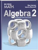 Big Ideas Math: Algebra 2